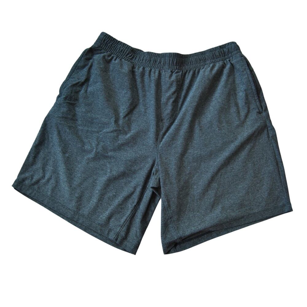 Rhone Men's 7" Pursuit Gray Soft Unlined Shorts Large